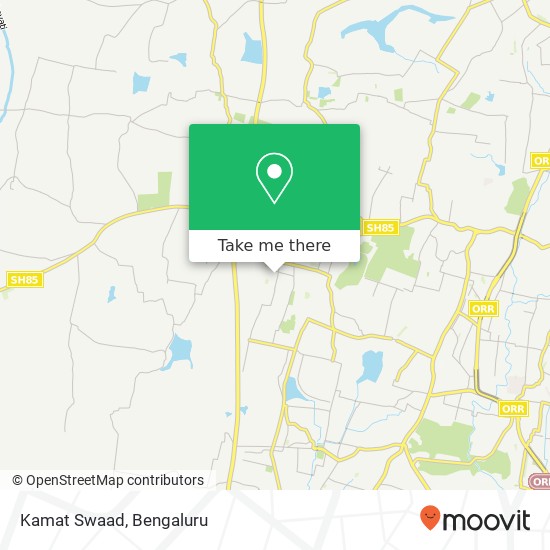 Kamat Swaad, 8th Main Road Bengaluru 560091 KA map