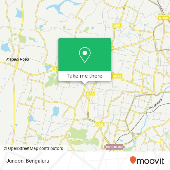 Junoon, Outer Ring Road Bengaluru 560072 KA map