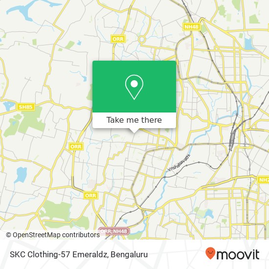 SKC Clothing-57 Emeraldz, 1st Main Road Bengaluru 560079 KA map