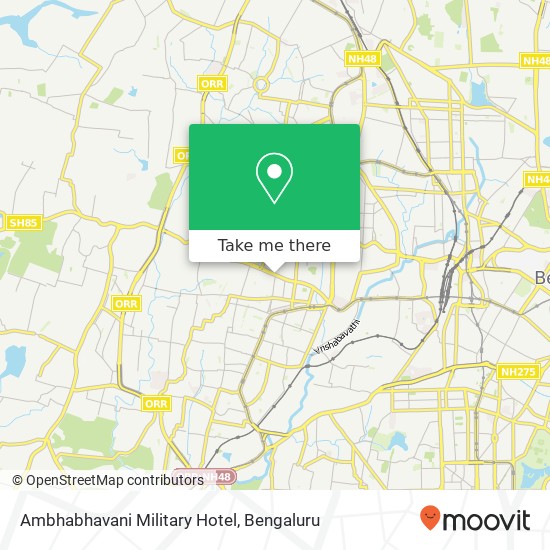 Ambhabhavani Military Hotel, SH-17E Bengaluru 560040 KA map