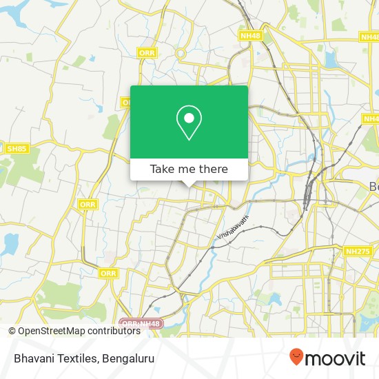 Bhavani Textiles, B. M. Narasimha Swamy Road Bengaluru 560040 KA map