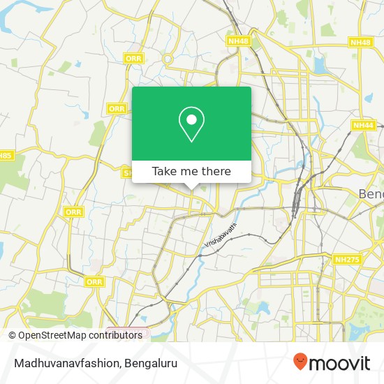 Madhuvanavfashion, 8th Main Road Bengaluru 560079 KA map