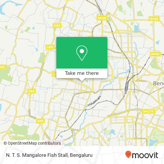 N. T. S. Mangalore Fish Stall, 8th Main Road Bengaluru 560010 KA map