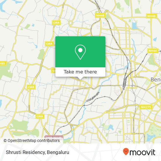 Shrusti Residency map