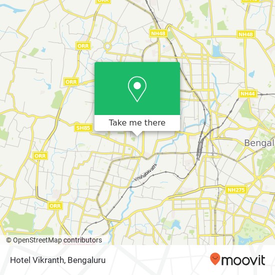 Hotel Vikranth, 4th Main Road Bengaluru 560010 KA map