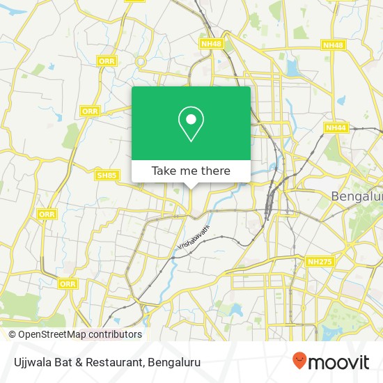 Ujjwala Bat & Restaurant, Service Road Bengaluru 560044 KA map