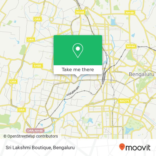 Sri Lakshmi Boutique, 75th E Cross Road Bengaluru KA map
