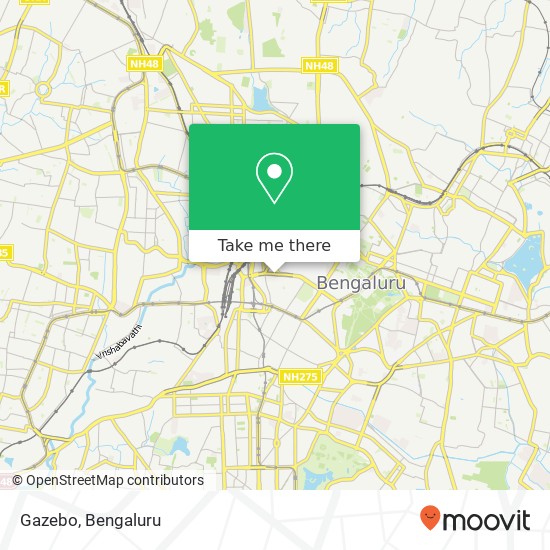 Gazebo, Seshadri Road Bengaluru 560009 KA map