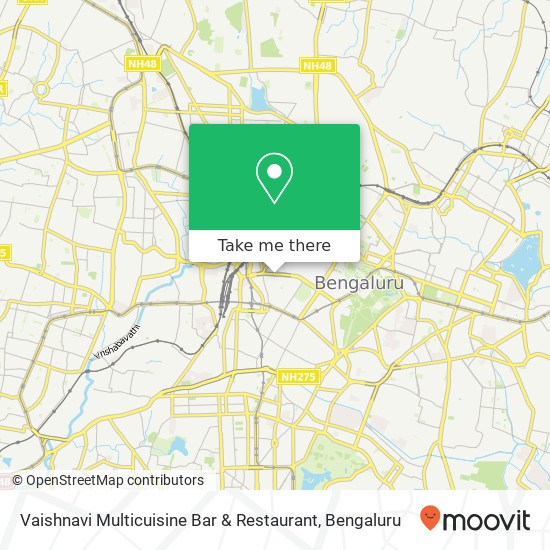 Vaishnavi Multicuisine Bar & Restaurant, Gandhi Circle Bengaluru 560009 KA map