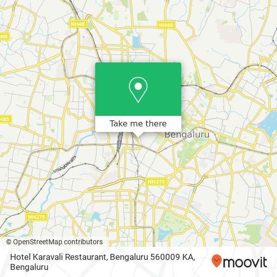 Hotel Karavali Restaurant, Bengaluru 560009 KA map