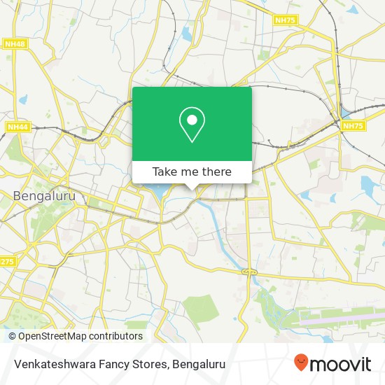 Venkateshwara Fancy Stores, Sadasiva Mudaliar Road Bengaluru 560008 KA map
