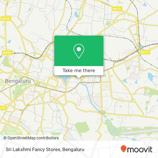 Sri Lakshmi Fancy Stores, Sadasiva Mudaliar Road Bengaluru 560008 KA map