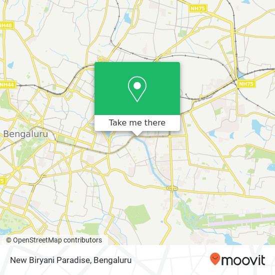 New Biryani Paradise, 1st Main Road Bengaluru 560008 KA map