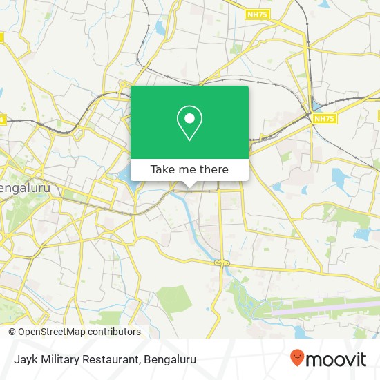 Jayk Military Restaurant, 7th Main Road Bengaluru 560038 KA map