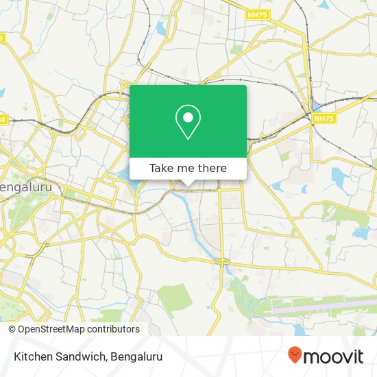 Kitchen Sandwich, 17th F Cross Road Bengaluru 560008 KA map