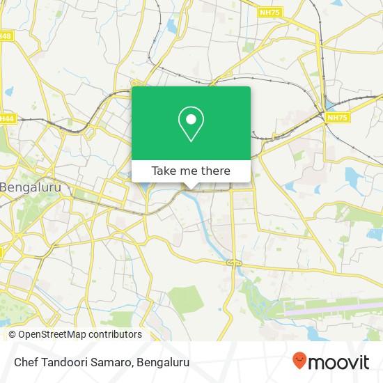 Chef Tandoori Samaro, Chinmaya Mission Hospital Road Bengaluru 560008 KA map