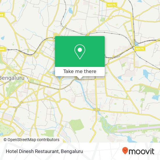 Hotel Dinesh Restaurant, 16th Cross Road Bengaluru 560008 KA map