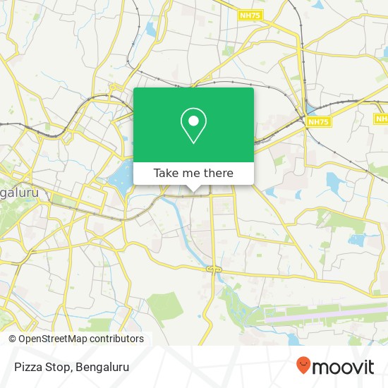 Pizza Stop, Indiranagar Double Road Bengaluru 560038 KA map