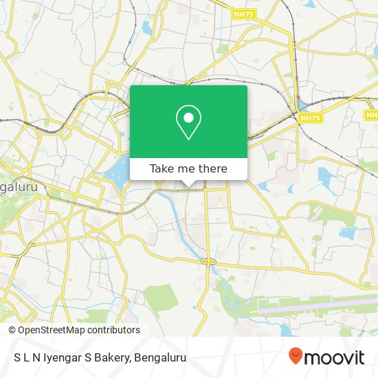 S L N Iyengar S Bakery, Indiranagar Double Road Bengaluru 560038 KA map