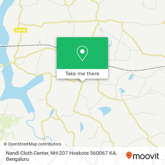 Nandi Cloth Center, NH-207 Hoskote 560067 KA map