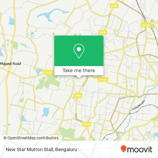 New Star Mutton Stall, Magadi Road Bengaluru 560072 KA map