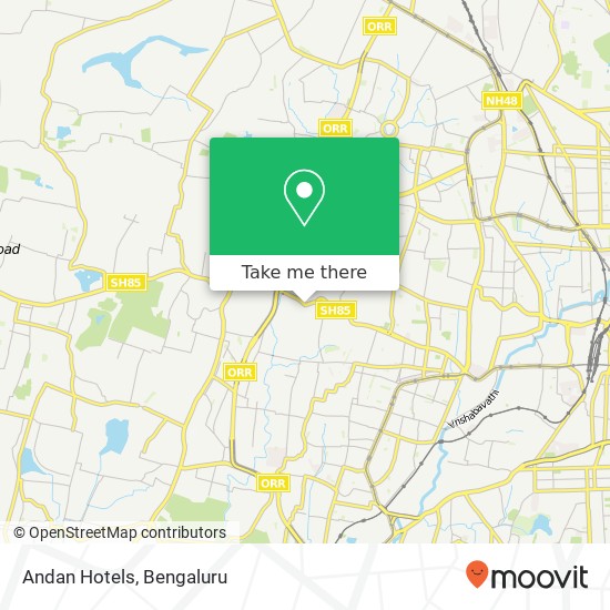 Andan Hotels, Magadi Main Road Bengaluru 560079 KA map