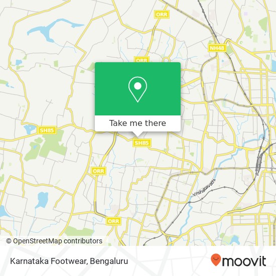 Karnataka Footwear, 3rd Cross Road Bengaluru 560079 KA map