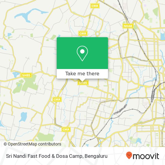 Sri Nandi Fast Food & Dosa Camp, Magadi Main Road Bengaluru KA map