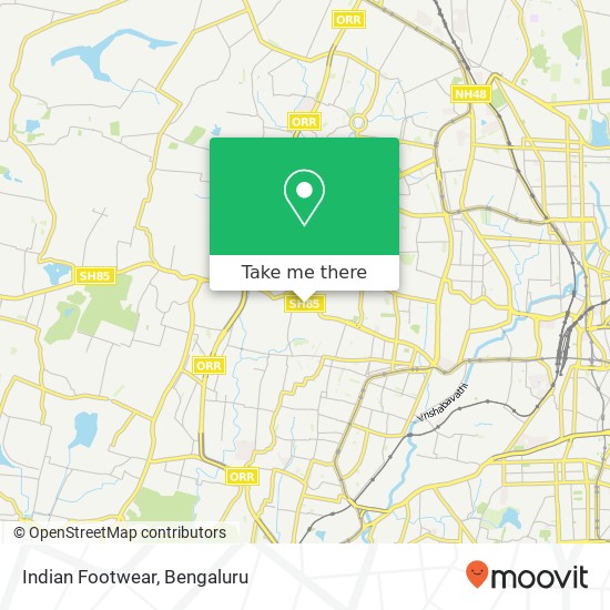 Indian Footwear, Magadi Main Road Bengaluru KA map