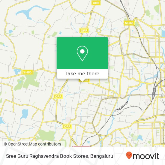 Sree Guru Raghavendra Book Stores map