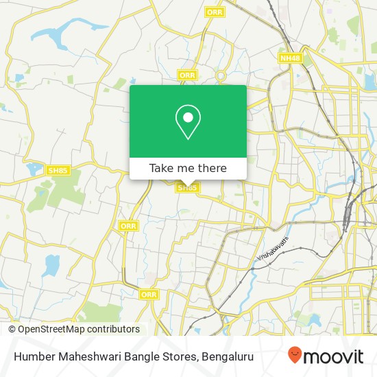 Humber Maheshwari Bangle Stores, Magadi Main Road Bengaluru KA map