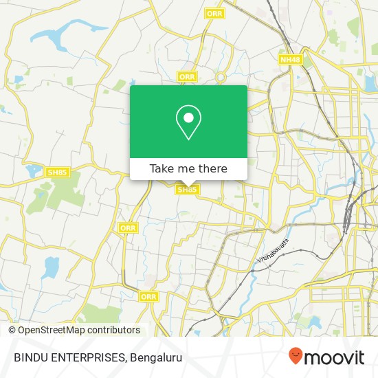 BINDU ENTERPRISES, 1st Main Road Bengaluru 560079 KA map