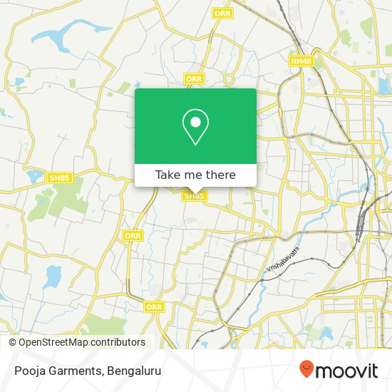 Pooja Garments, 1st Main Road Bengaluru 560079 KA map
