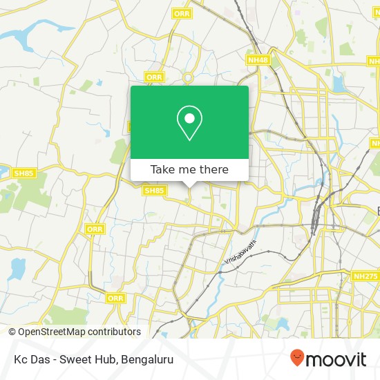 Kc Das - Sweet Hub, Dr Siddaiah Puranik Road Bengaluru 560079 KA map