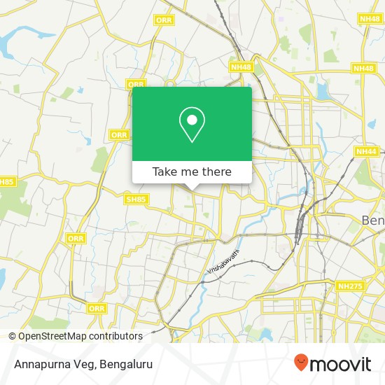 Annapurna Veg, 1st Main Road Bengaluru 560079 KA map