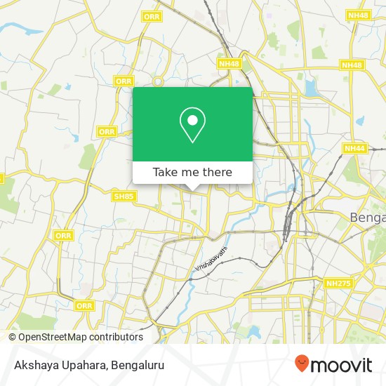 Akshaya Upahara, 1st Main Road Bengaluru 560010 KA map