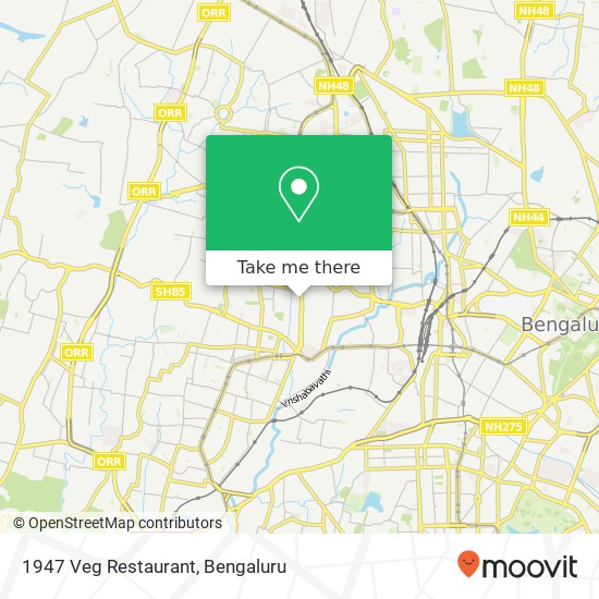 1947 Veg Restaurant, 2nd Main Road Bengaluru 560010 KA map