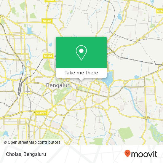 Cholas, Lady Curzon Road Bengaluru 560001 KA map