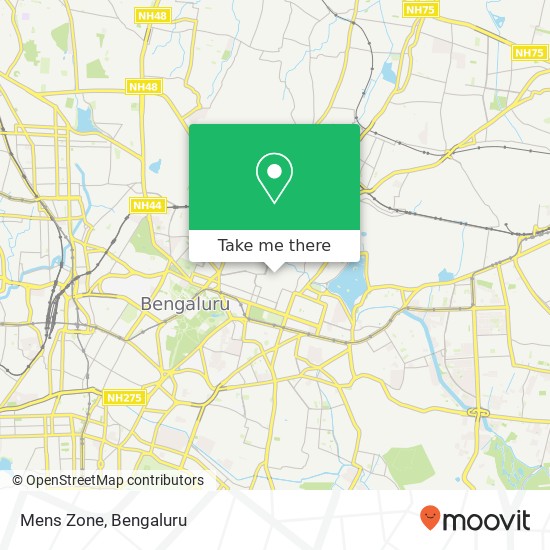 Mens Zone, Old Poor House Road Bengaluru 560001 KA map