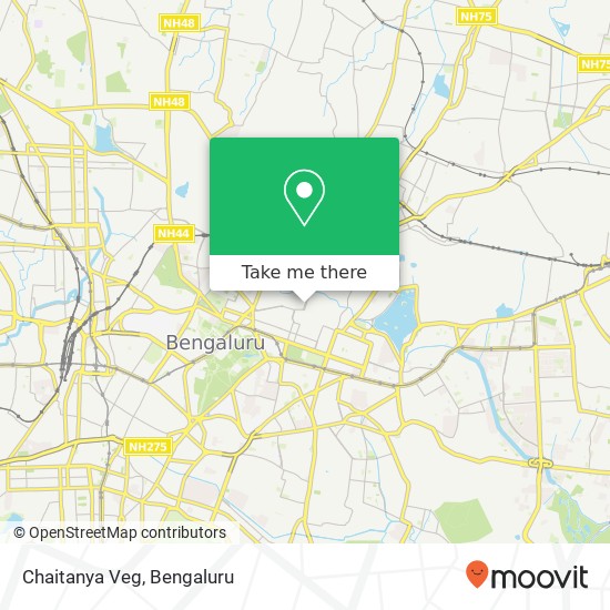 Chaitanya Veg, Tasker Town Road Bengaluru 560051 KA map