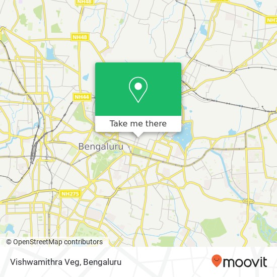 Vishwamithra Veg, Bowring Hospital Road Bengaluru 560001 KA map