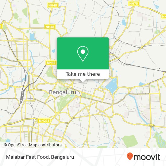 Malabar Fast Food, Meenakshi Koil Street Bengaluru 560001 KA map