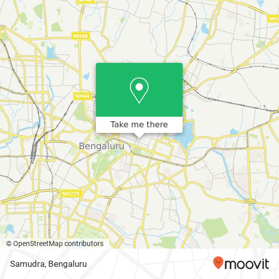 Samudra, Lady Curzon Road Bengaluru 560001 KA map