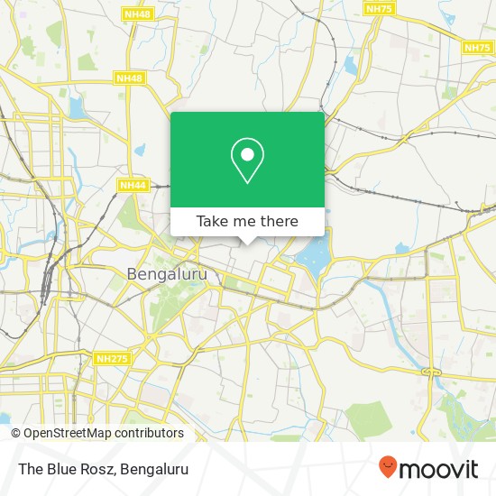 The Blue Rosz, Old Poor House Road Bengaluru 560001 KA map