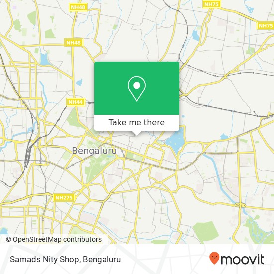 Samads Nity Shop, Meenakshi Koil Street Bengaluru 560001 KA map