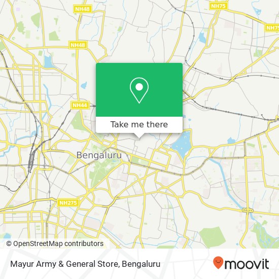 Mayur Army & General Store, Tasker Town Road Bengaluru 560051 KA map