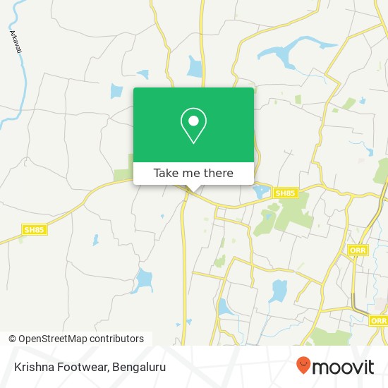 Krishna Footwear, Magadi Road Bengaluru 560091 KA map