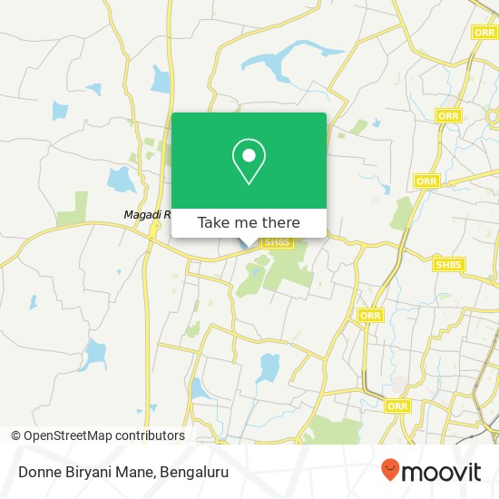 Donne Biryani Mane, Pipeline Road Bengaluru KA map