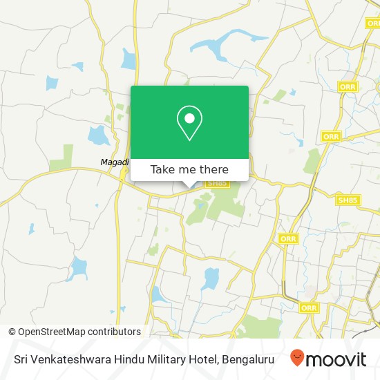 Sri Venkateshwara Hindu Military Hotel, Pipeline Road Bengaluru 560091 KA map