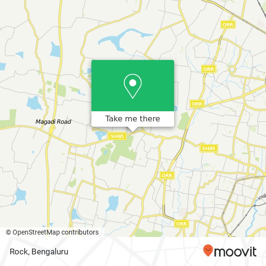 Rock, Magadi Road Bengaluru 560091 KA map